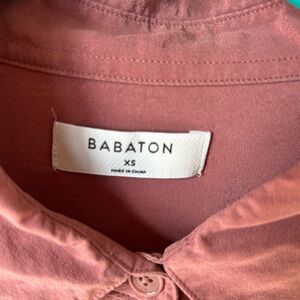 Aritzia Babaton Terracotta Blouse